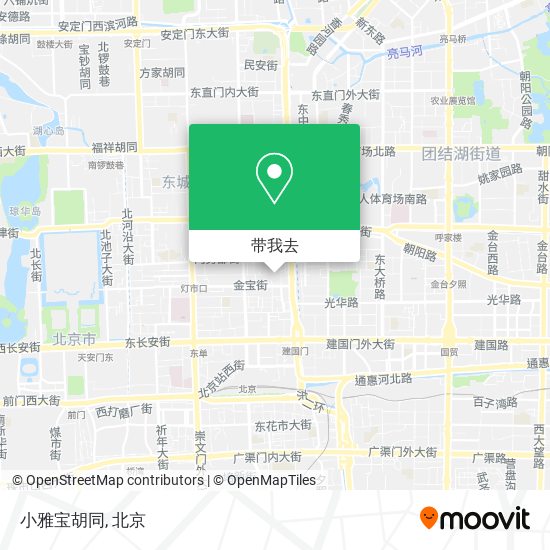小雅宝胡同地图