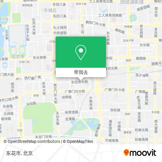 东花市地图