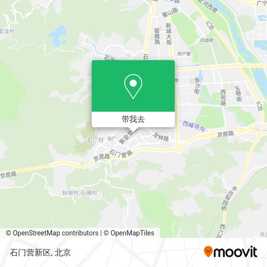 石门营新区地图