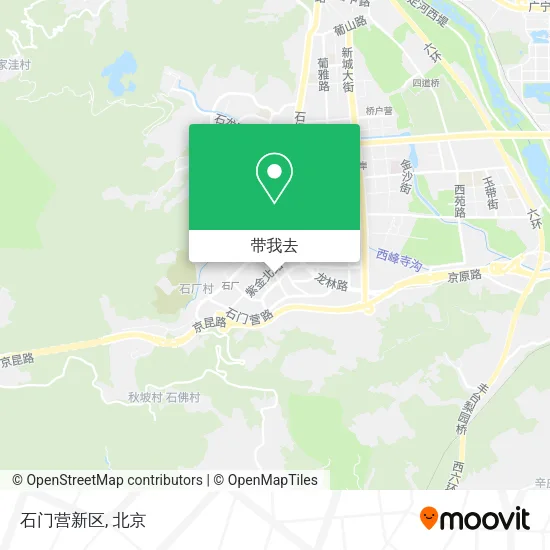 石门营新区地图