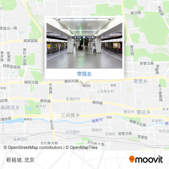 褡裢坡地图