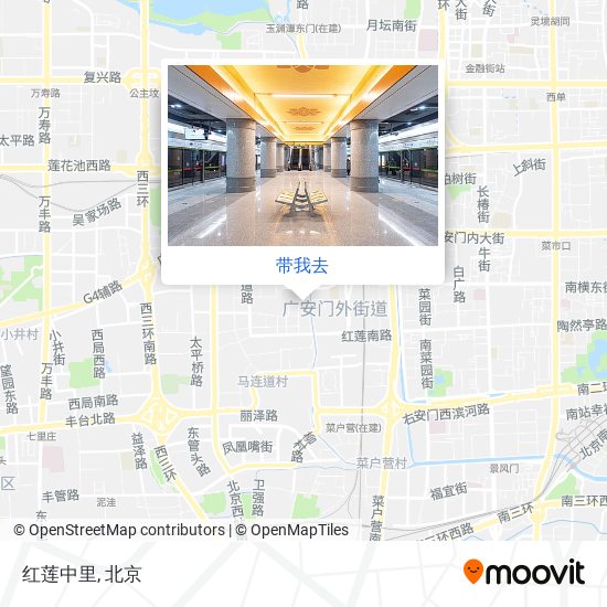 红莲中里地图