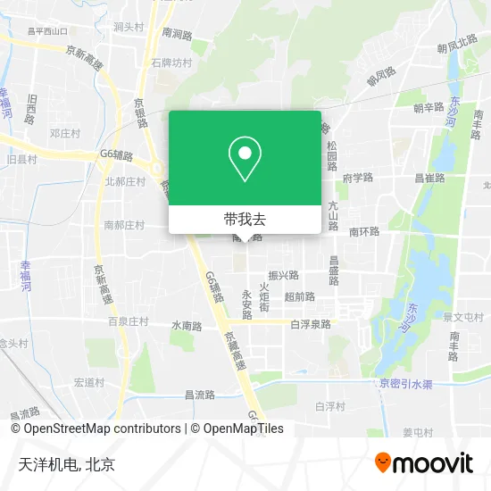 天洋机电地图