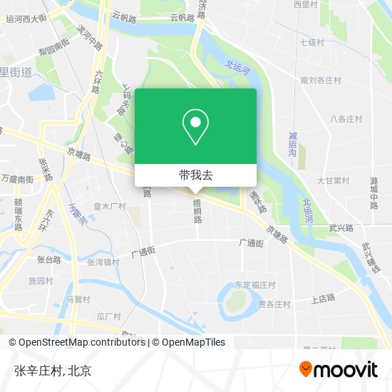 张辛庄村地图