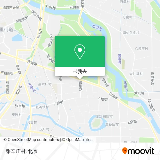 张辛庄村地图