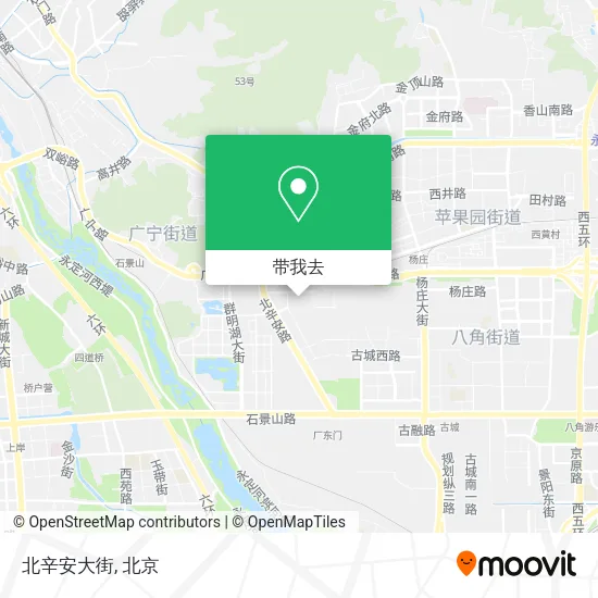 北辛安大街地图
