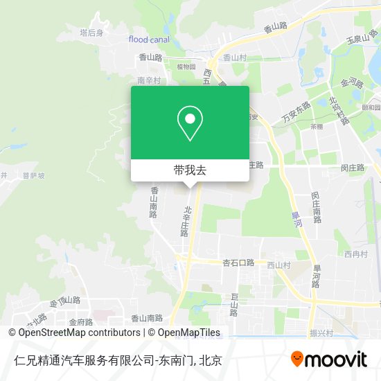 仁兄精通汽车服务有限公司-东南门地图