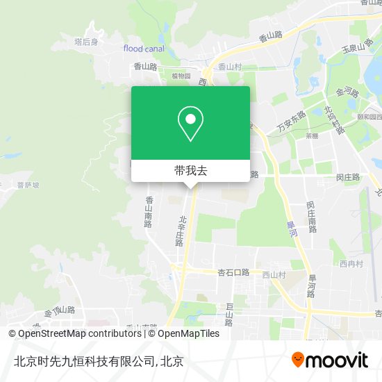 北京时先九恒科技有限公司地图