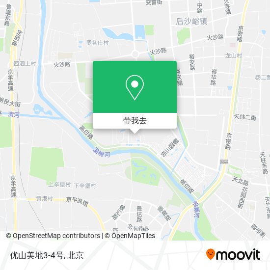 优山美地3-4号地图