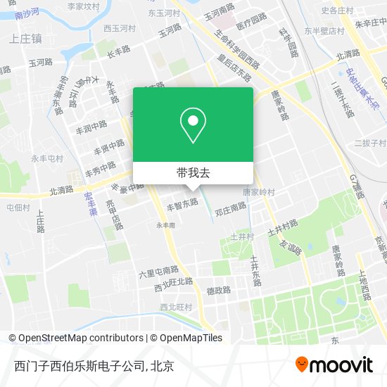 西门子西伯乐斯电子公司地图