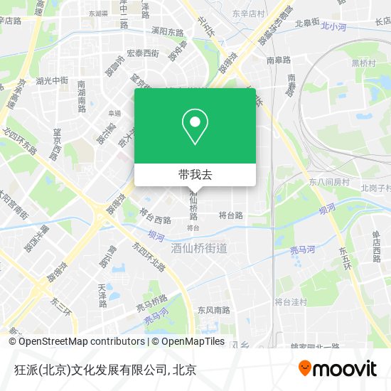 狂派(北京)文化发展有限公司地图