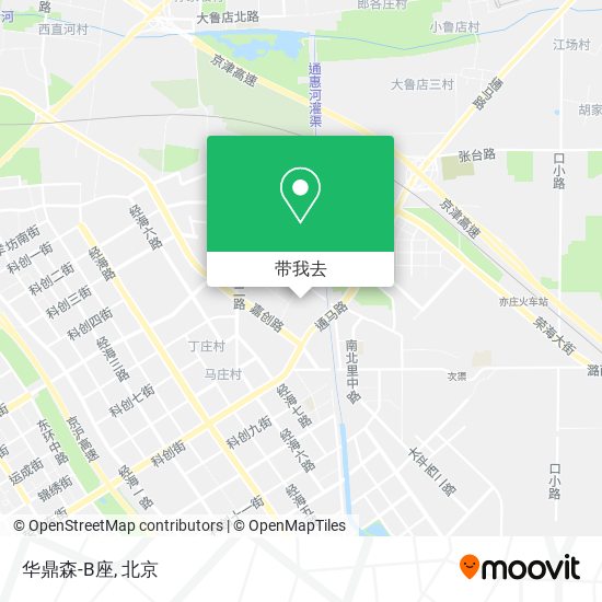 华鼎森-B座地图