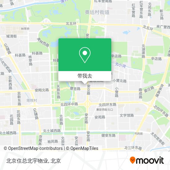 北京住总北宇物业地图