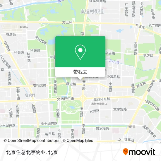 北京住总北宇物业地图