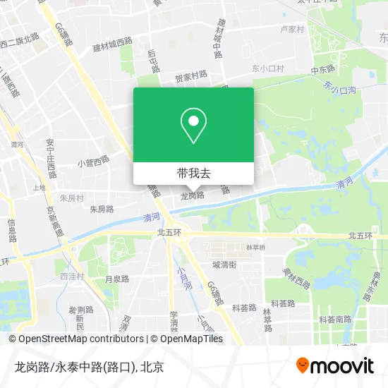 龙岗路/永泰中路(路口)地图
