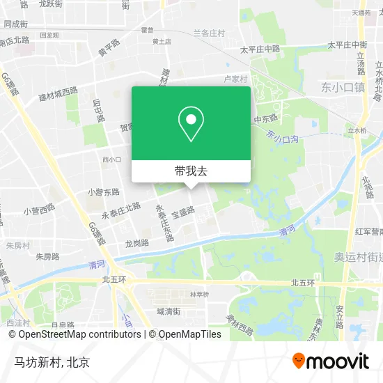 马坊新村地图
