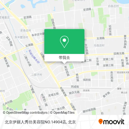 北京伊丽人秀坊美容院NO.14904店地图