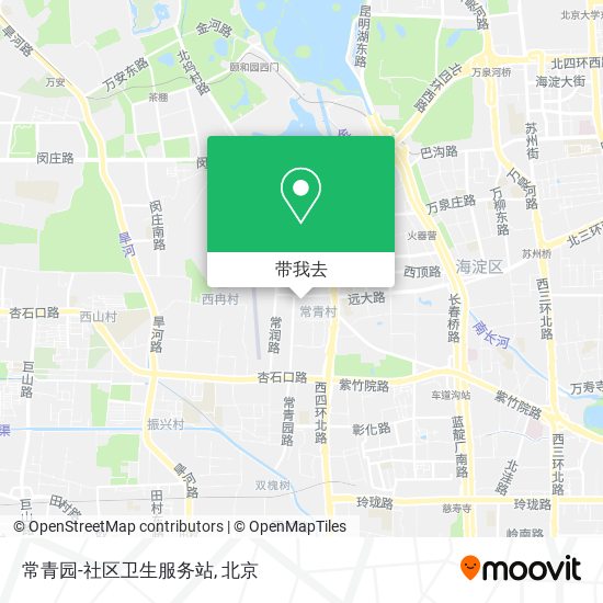 常青园-社区卫生服务站地图