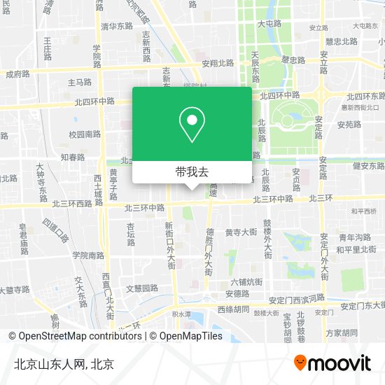 北京山东人网地图