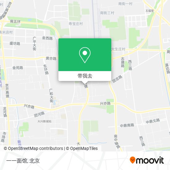 一一面馆地图