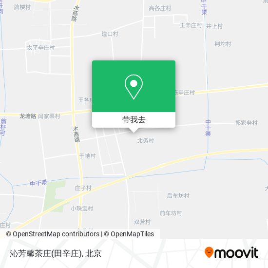 沁芳馨茶庄(田辛庄)地图