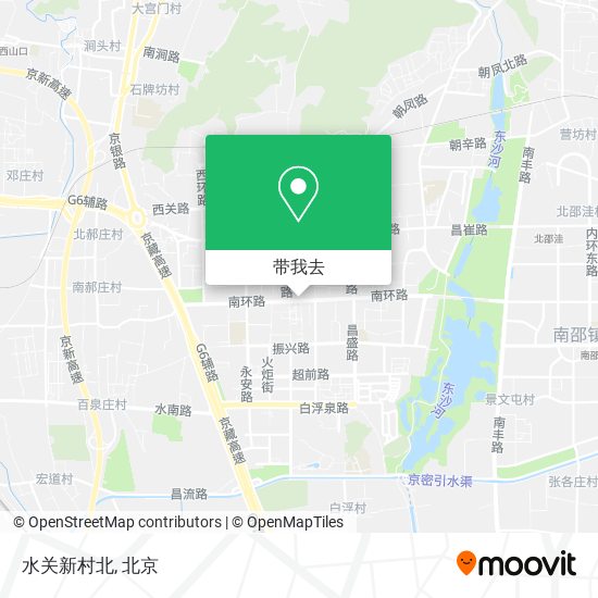 水关新村北地图