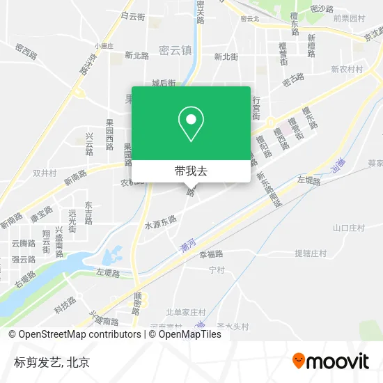 标剪发艺地图