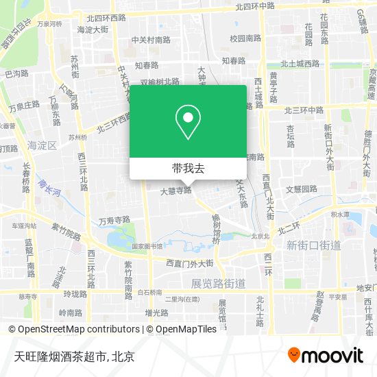 天旺隆烟酒茶超市地图