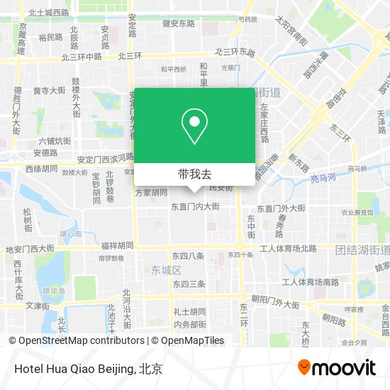 Hotel Hua Qiao Beijing地图