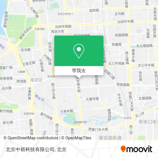 北京中裕科技有限公司地图