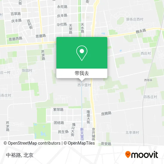 中裕路地图