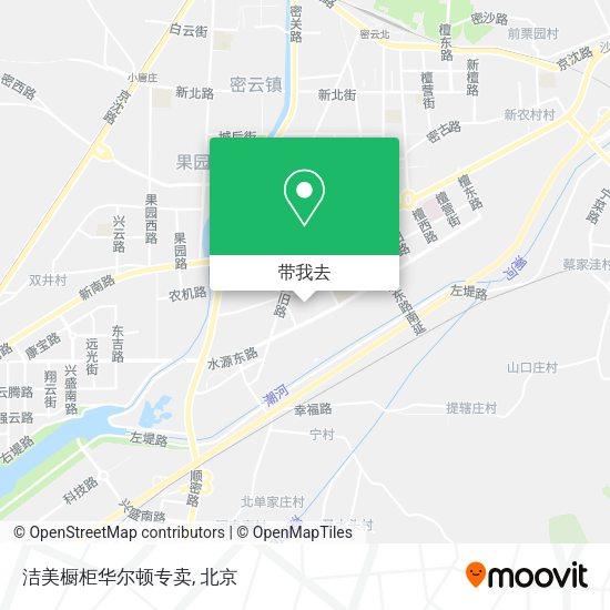 洁美橱柜华尔顿专卖地图