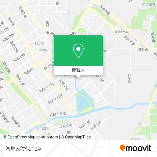 鸿坤云时代地图