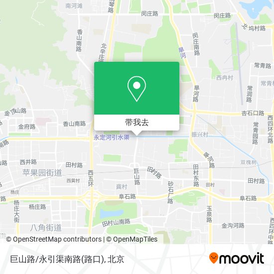 巨山路/永引渠南路(路口)地图