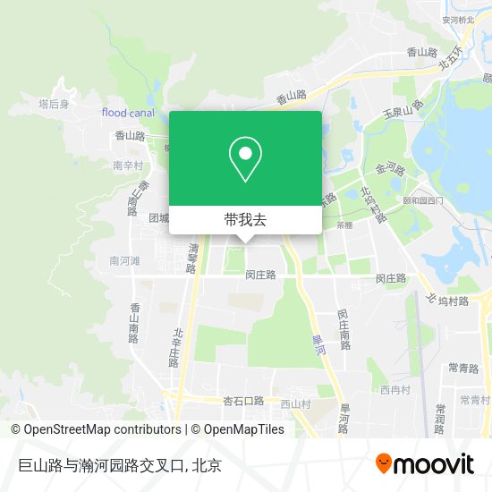 巨山路与瀚河园路交叉口地图