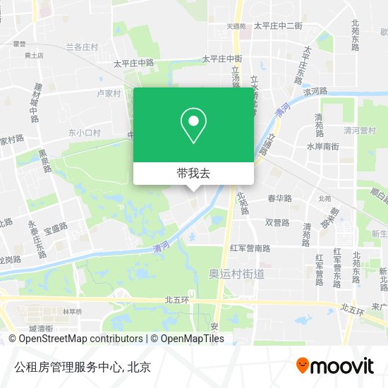 公租房管理服务中心地图