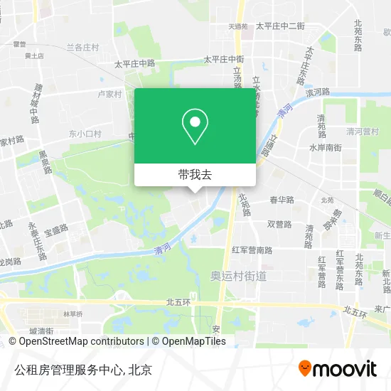公租房管理服务中心地图