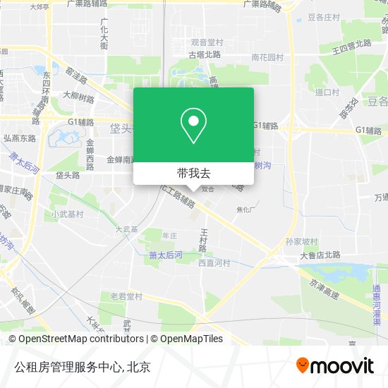 公租房管理服务中心地图