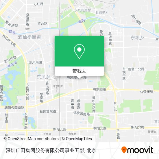 深圳广田集团股份有限公司事业五部地图