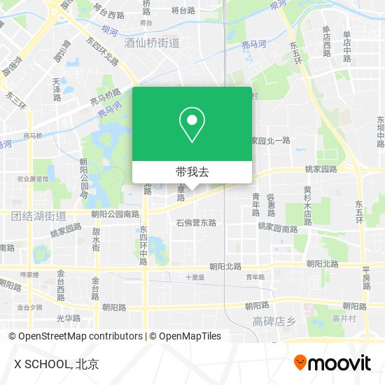 X SCHOOL地图