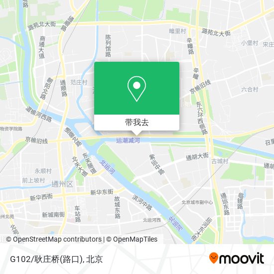 G102/耿庄桥(路口)地图