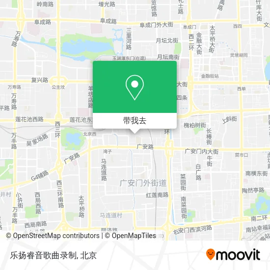 乐扬睿音歌曲录制地图