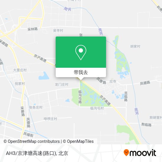 AH3/京津塘高速(路口)地图