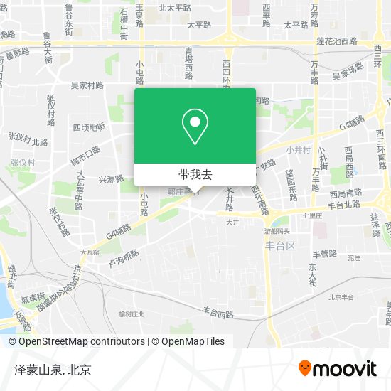 泽蒙山泉地图