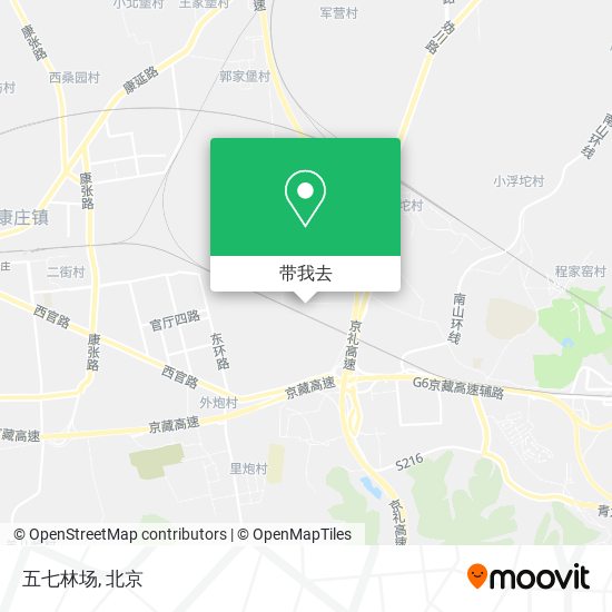 五七林场地图