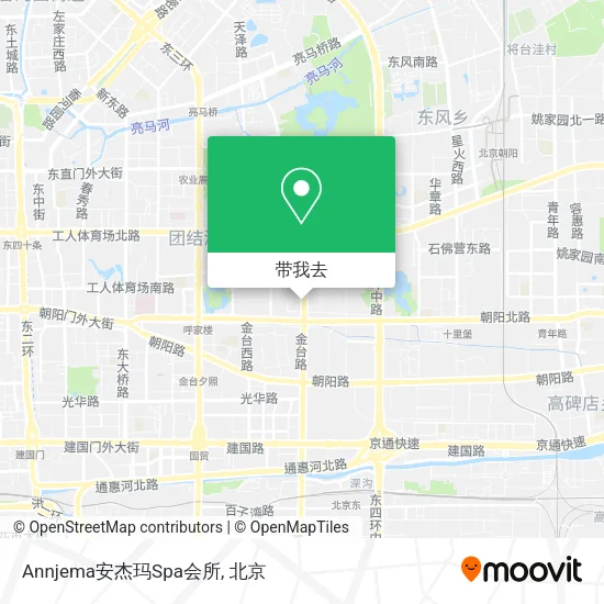 Annjema安杰玛Spa会所地图