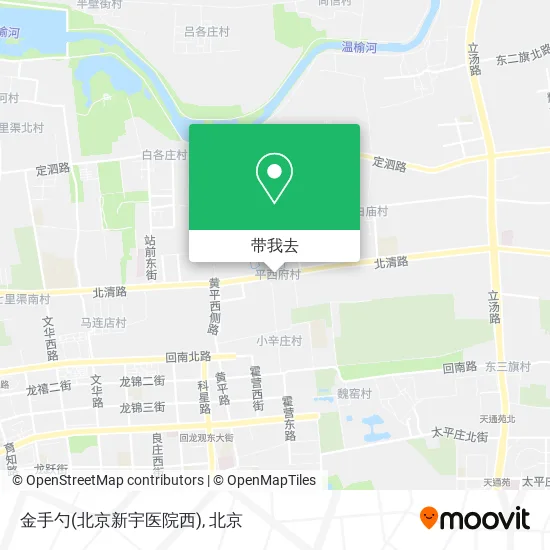 金手勺(北京新宇医院西)地图