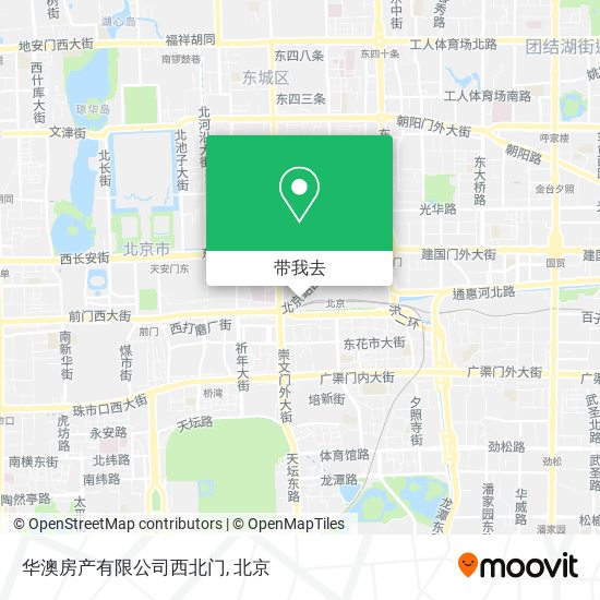华澳房产有限公司西北门地图