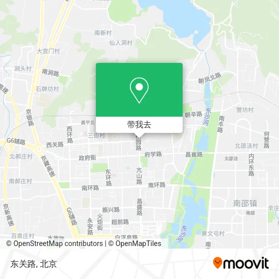 东关路地图