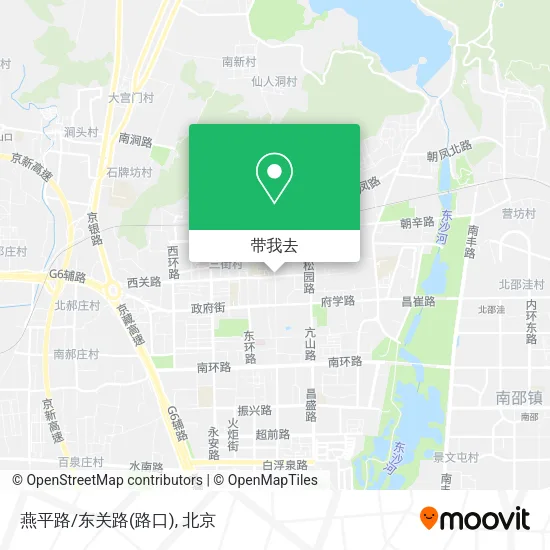 燕平路/东关路(路口)地图